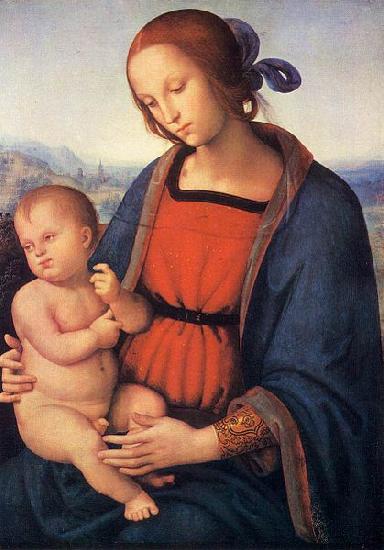 Pietro Perugino Madonna with Child oil painting picture